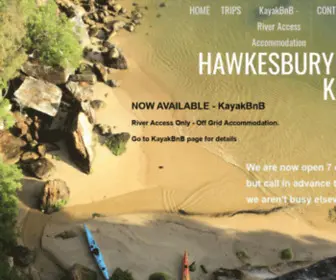 Hawkesburyriverkayaks.com.au(Hawkesburyriverkayaks) Screenshot