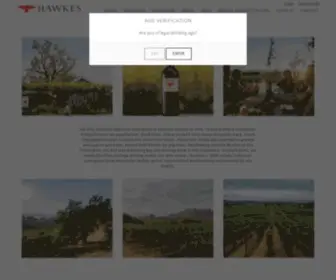 Hawkeswine.com(Hawkes Wine) Screenshot