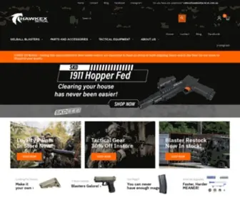 Hawkextactical.com.au(Hawkex Tactical) Screenshot