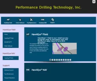 Hawkeye3D.com(Performance Drilling Technology) Screenshot