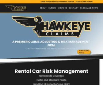 Hawkeyeclaims.com(Hawkeye Claims) Screenshot