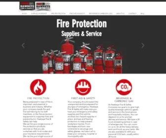 Hawkeyefire-Safety.com(Hawkeye Fire & Safety) Screenshot