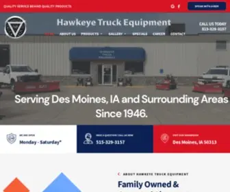 Hawkeyetruckequipment.com(Hawkeye Truck Equipment) Screenshot