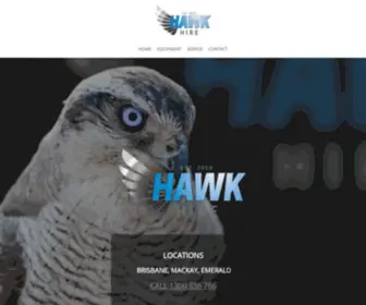 Hawkhire.com.au(Hawk Hire) Screenshot