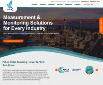 Hawkmeasure.com(Level Measurement Technologies) Screenshot