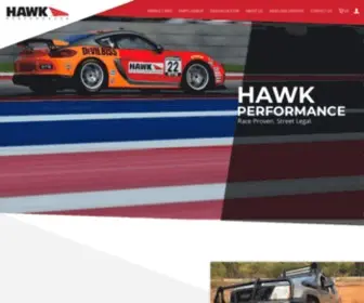 Hawkperformance.com Screenshot