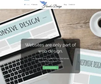 Hawksdesign.com(Web Design Spokane WA) Screenshot