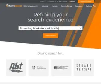 Hawksearch.com(Powerful Onsite Search Tools) Screenshot