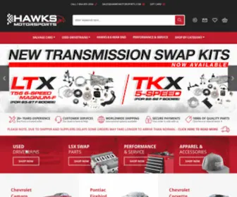 Hawksmotorsports.com(Hawks Motor Sports) Screenshot