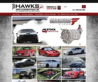 Hawksthirdgenparts.com(Hawks Motor Sports) Screenshot