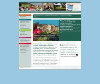 Hawkstone-Hall.com(Hawkstone Hall) Screenshot