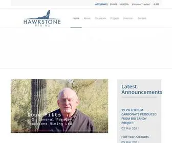 Hawkstonemining.com.au(Hawkstone Mining Ltd) Screenshot