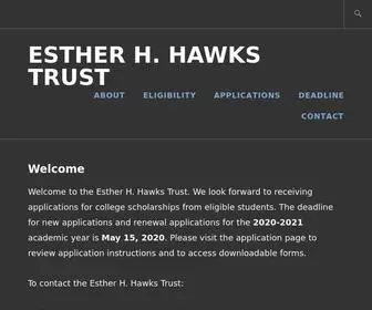 Hawkstrust.org(Esther H) Screenshot