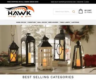 Hawkwish.com(Hawk Wish) Screenshot