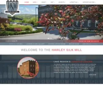Hawleysilkmill.com(Hawley Silk Mill) Screenshot
