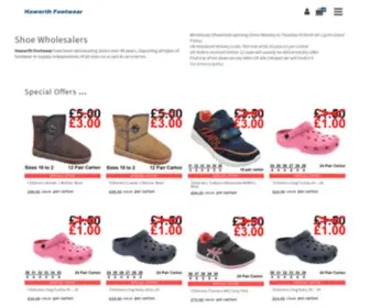 Haworthfootwear.co.uk(Footwear Wholesale) Screenshot