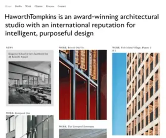 Haworthtompkins.com(Haworth Tompkins) Screenshot