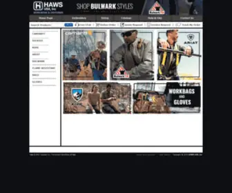 Hawsusa.com(Wholesale Workwear Supplier) Screenshot