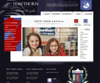 Hawthornacademy.org(Hawthorn Academy) Screenshot