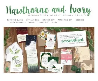 Hawthorneandivory.co.uk(Hawthorne and Ivory) Screenshot