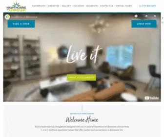 Hawthorneatkennesawapts.com(Hawthorne at Kennesaw Apartments) Screenshot