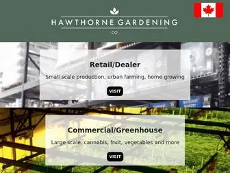 Hawthornegc.ca(Hawthorne Gardening Company) Screenshot