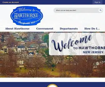 Hawthornenj.org(Hawthorne, NJ) Screenshot