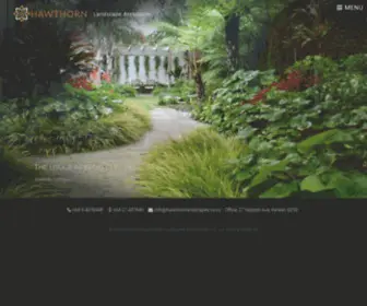 Hawthornlandscapes.co.nz(Hawthorn Landscape Architects) Screenshot