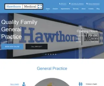 Hawthornmedical.com.au(Hawthorn Medical) Screenshot