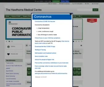 Hawthornsmcsmethwick.co.uk(The Hawthorns Medical Centre) Screenshot