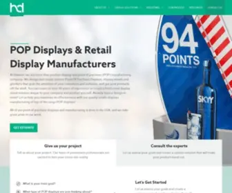 HawVer.com(Custom Point of Purchase (POP) Displays for Retail) Screenshot