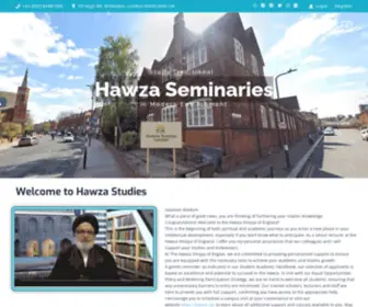 Hawza.uk(Hawza Ilmiya of UK) Screenshot