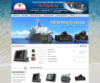 Haxatech.com.vn(Đơn vị tin cậy trong lĩnh vực hàng hải tại Việt Nam) Screenshot