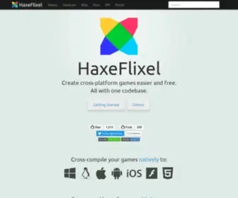 Haxeflixel.com(Gamedev) Screenshot
