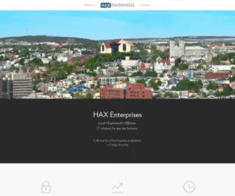 Haxent.ca(HAX Enterprises) Screenshot