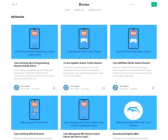 Haxina.com(Portal Mahasiswa) Screenshot