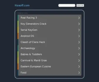 Haxoff.com(haxoff) Screenshot