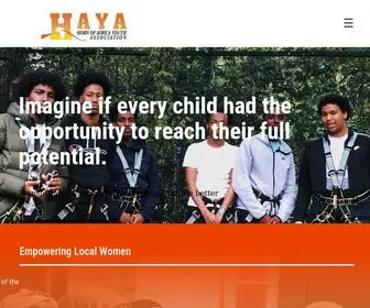 Haya.org.uk(Home Description) Screenshot