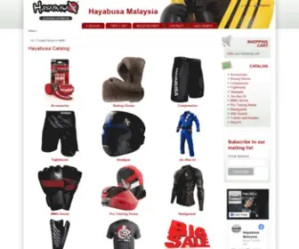 Hayabusafight.my(Hayabusa Malaysia) Screenshot