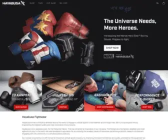 Hayabusafightwear.co.uk(Equipment and apparel) Screenshot