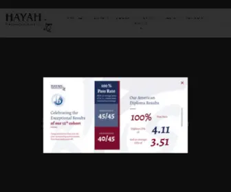 Hayahacademy.com(Hayah International Academy) Screenshot