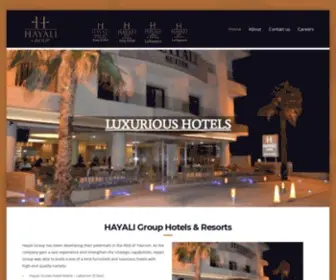 Hayaligroup.com(HAYALI GROUP) Screenshot