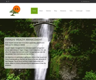 Hayashiwm.com(Hayashi Wealth Management) Screenshot