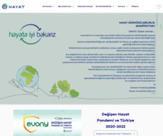 Hayat.com Screenshot