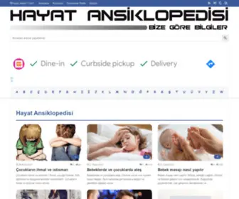 Hayatansiklopedisi.com(Hayat Ansiklopedisi) Screenshot