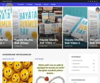 Hayataolumlubak.com(Hayata Olumlu Bak) Screenshot