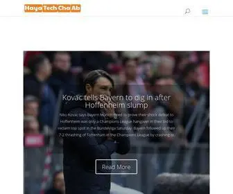 Hayatechchaab.com(Haya Tech Cha Ab) Screenshot