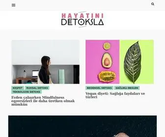 Hayatinidetoksla.com(Hayatını Detoksla) Screenshot