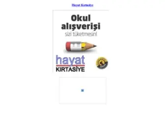 Hayatkirtasiye.net(Hayatkirtasiye) Screenshot