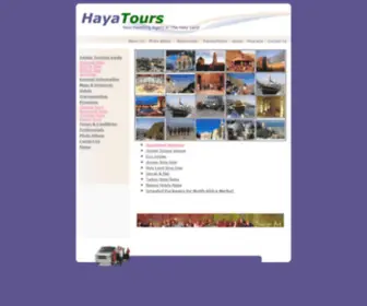 Hayatours.com(Haya Tours) Screenshot